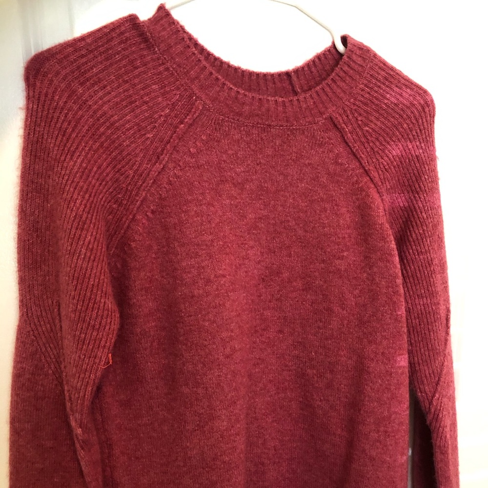 Topshop pink sweater